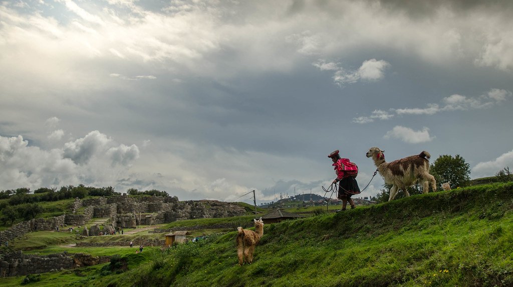 The Inca fortress of Sacsayhuamán